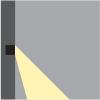 Icon for Ext-Wall Recessed Downlight