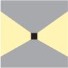 Icon for Front View  Wall Mount (Midi Arc V)