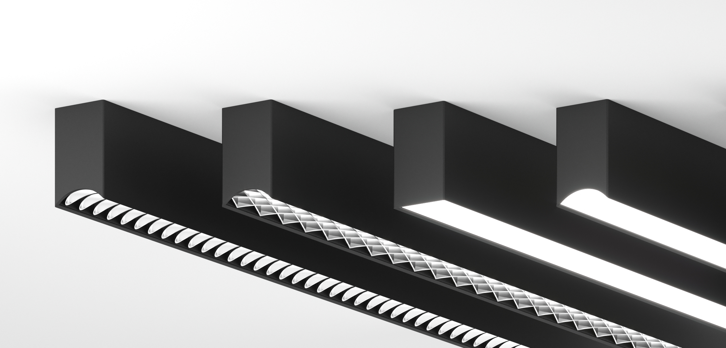Now available in surface mount: OOOOH, LE LOUVRE, BLOCK, and TUNNEL